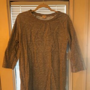 J. Crew sweatshirt shift dress